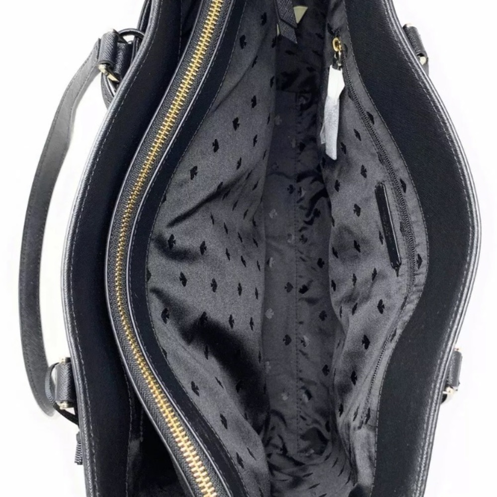 Kate spade Black Cameron large laptop tote New - Picture 4 of 6